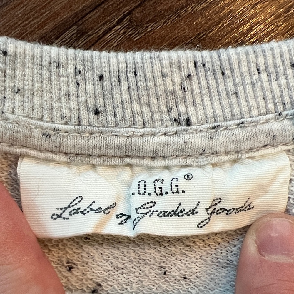 H&M Light Gray Sweater with Red Heart Accents - Picture 2 of 8